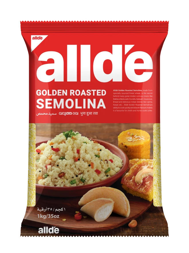 glod roasted semolina